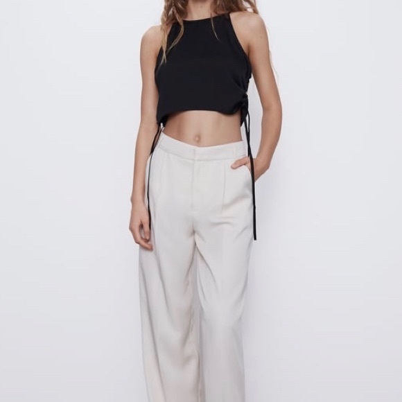 Zara | Tops | Zara Halter Crop Top | Poshmark